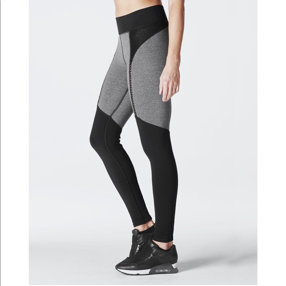 Michi Heather Grey Dusk Leggings - Picture 2 of 4